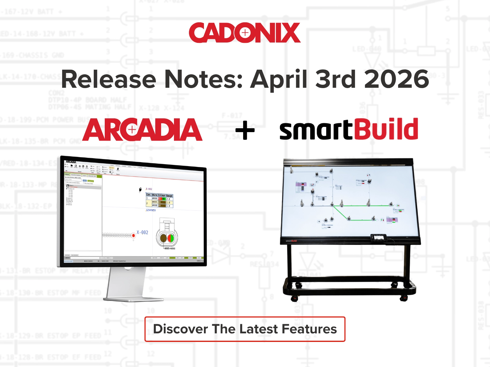 Cadonix Release Notes - April 3rd 2026