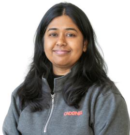 Vidhya Arivalagan, Lead Product Owner Cadonix Team Member
