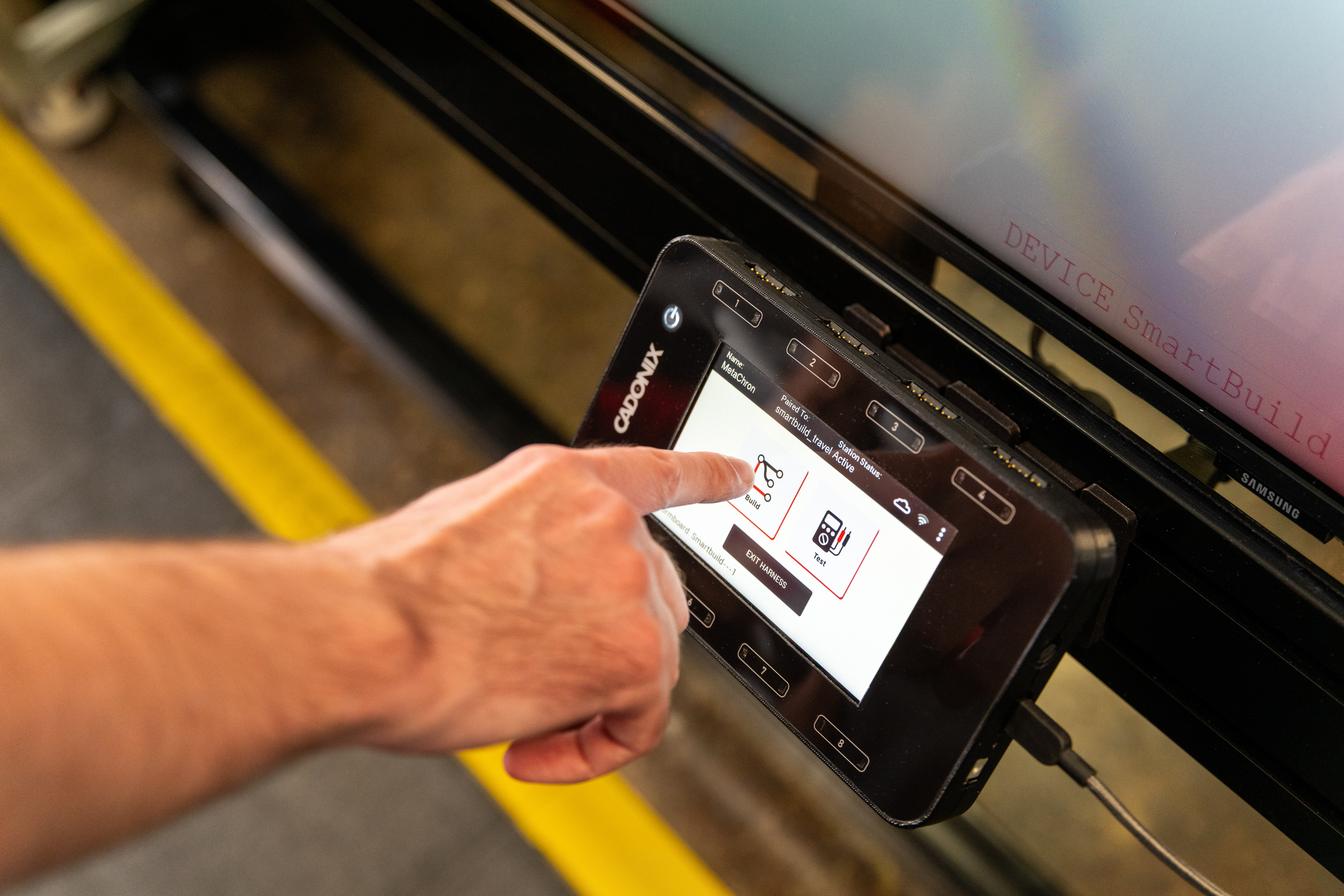 Validate harness assembly wiring with automatic or manually generated test mappings directly at the formboard station saving testing time on every harness.