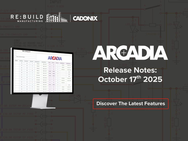 ReBuild Cadonix Release Notes Oct 17th 25 ReBuild Cadonix Release Notes Oct 17th 25