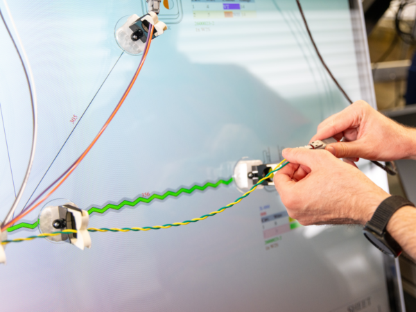 Animated Build Instructions for Scalable Wire Harness Assembly